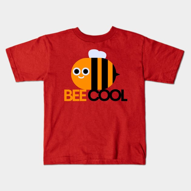 Bee Cool Kids T-Shirt by zoomade